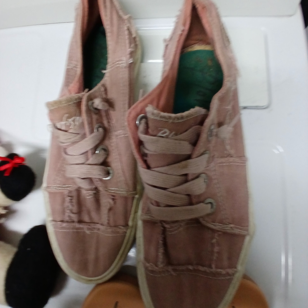 Pink Slip On Shoes